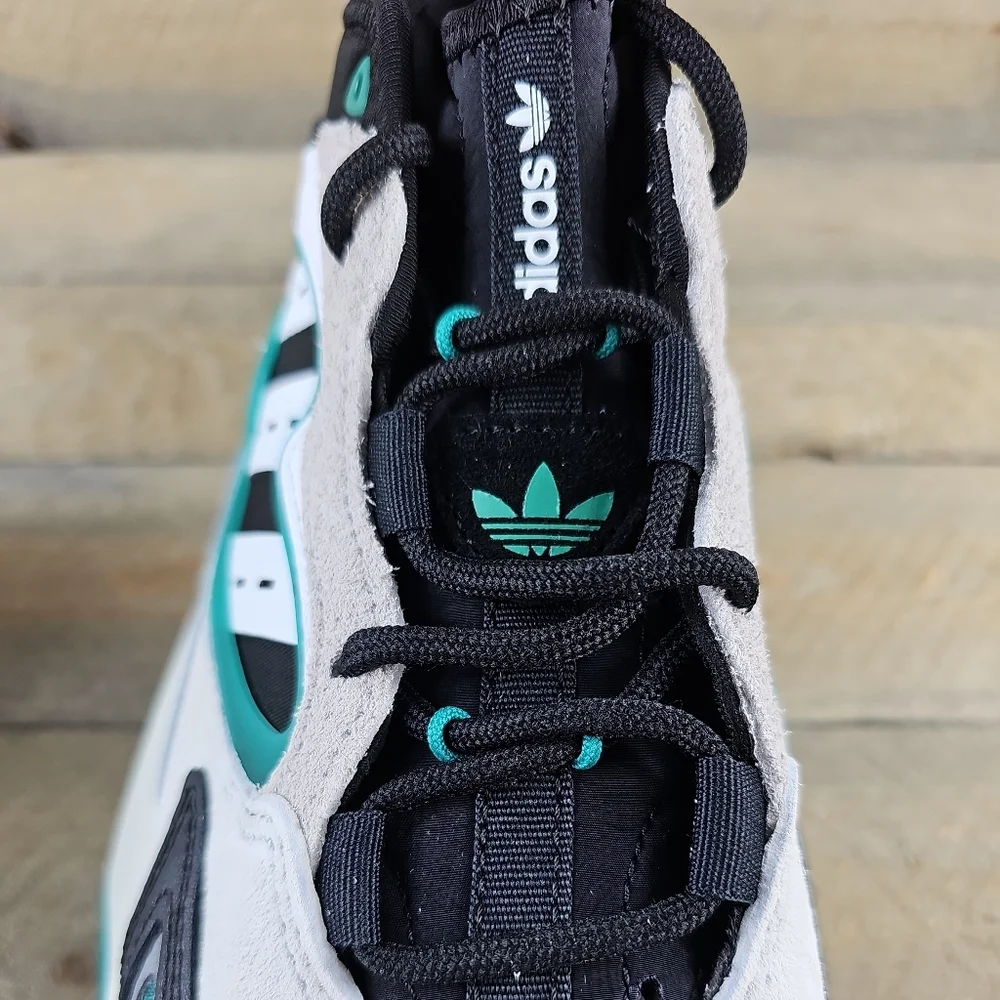adidas Originals Streetball II Men's Shoes Sneakers White/ Black/ Green
